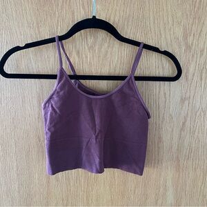 Purple Anthropologie bralette